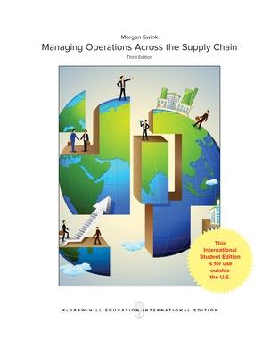 Book cover for Managing Operations Across the Supply Chain