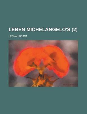 Book cover for Leben Michelangelo's (2 )