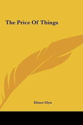 Book cover for The Price of Things the Price of Things