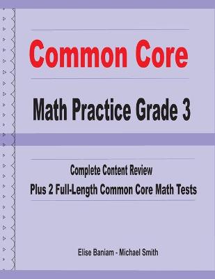 Book cover for Common Core Math Practice Grade 3