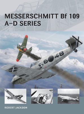 Book cover for Messerschmitt Bf 109 A-D series