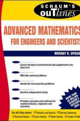 Cover of Schaum's Outline of Advanced Mathematics for Engineers and Scientists