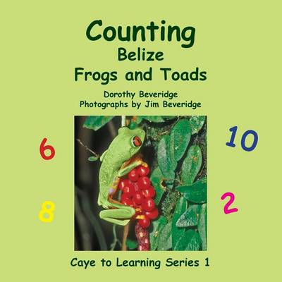 Book cover for Counting Belize Frogs and Toads