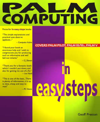 Book cover for Palm Computing in Easy Steps