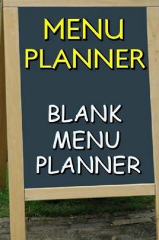 Cover of Menu Planner