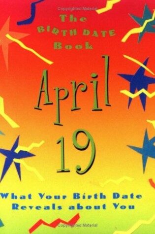 Cover of The Birth Date Book April 19