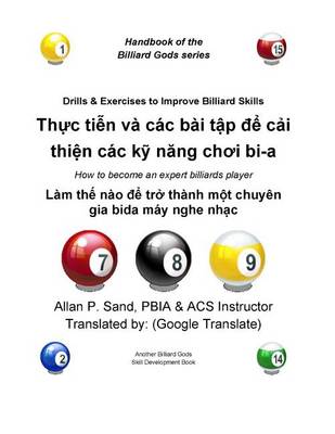 Book cover for Drills & Exercises to Improve Billiard Skills (Vietnamese)