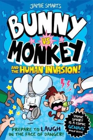 Cover of Bunny vs Monkey and the Human Invasion