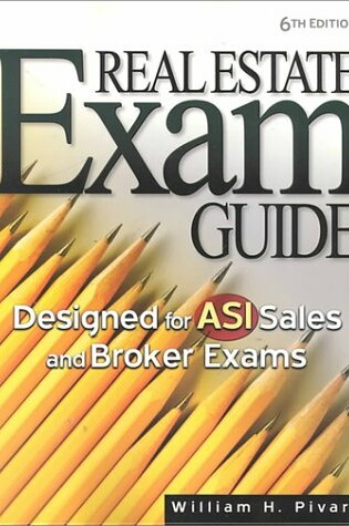 Cover of Real Estate Exam Guide Asi