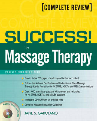 Book cover for Success! In Massage Therapy, Revised Edition