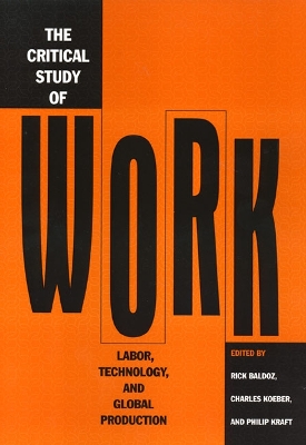 Book cover for Critical Study Of Work