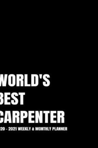 Cover of World's Best Carpenter Planner