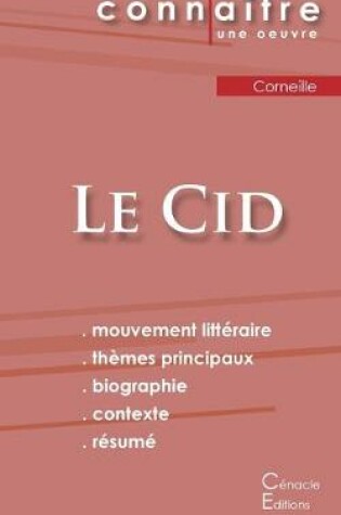 Cover of Fiche de lecture Le Cid de Corneille (Analyse litteraire de reference et resume complet)