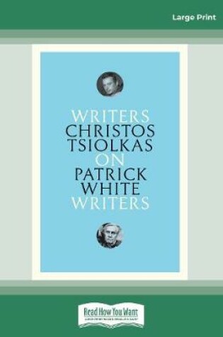Cover of On Patrick White