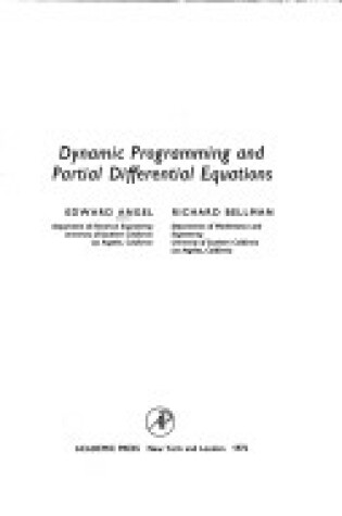 Cover of Dynamic Programming and Partial Differential Equations