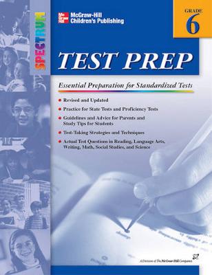 Book cover for Test Prep, Grade 6