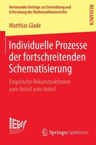 Cover of Individuelle Prozesse Der Fortschreitenden Schematisierung