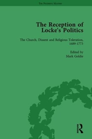 Cover of The Reception of Locke's Politics Vol 5