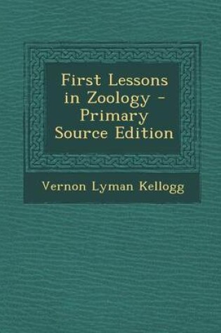 Cover of First Lessons in Zoology