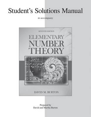 Book cover for Student's Solutions Manual Elementary Number Theory