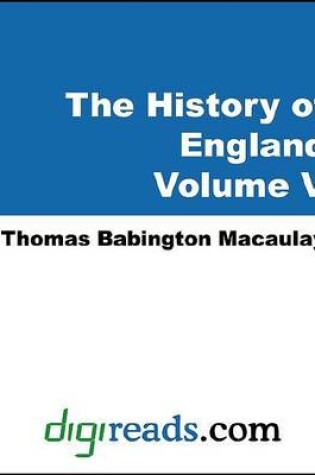 Cover of The History of England, Volume V of V
