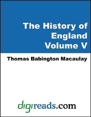 Book cover for The History of England, Volume V of V