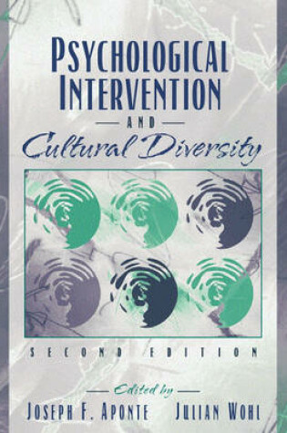 Cover of Psychological Intervention and Cultural Diversity