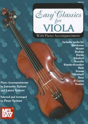 Cover of Easy Classics For Viola