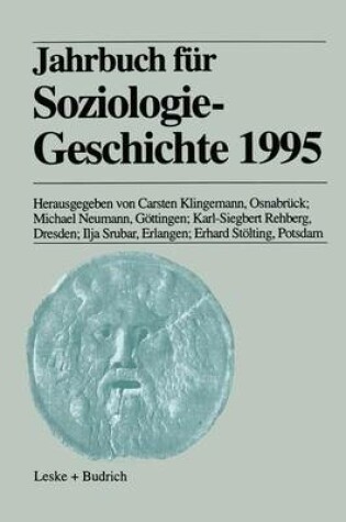 Cover of Jahrbuch Fur Soziologiegeschichte 1995