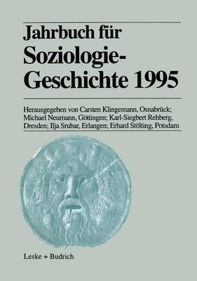 Book cover for Jahrbuch Fur Soziologiegeschichte 1995