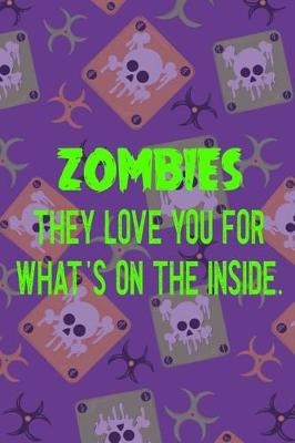 Book cover for Zombies They Love You For What's On The Inside