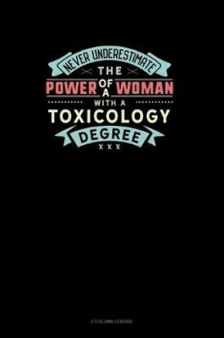 Cover of Never Underestimate The Power Of A Woman With A Toxicology Degree