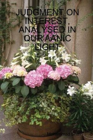 Cover of Judgment On Interest, Analysed In Qur'Aanic Light