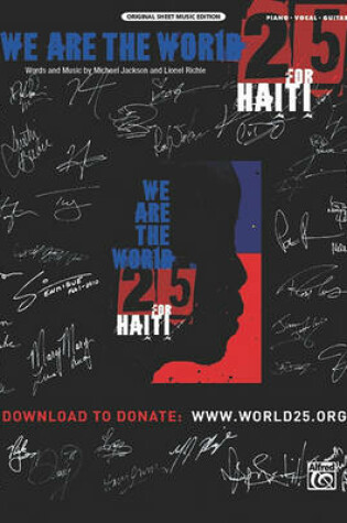 Cover of We Are the World 25 for Haiti