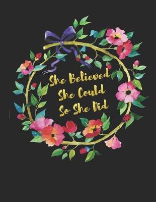 Cover of She Believed She Could, So She Did