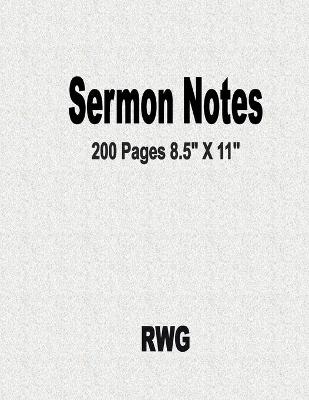 Book cover for Sermon Notes