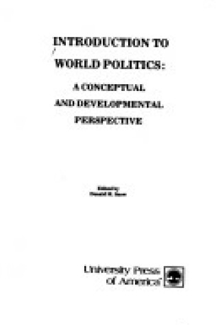 Cover of Introduction to World Politics