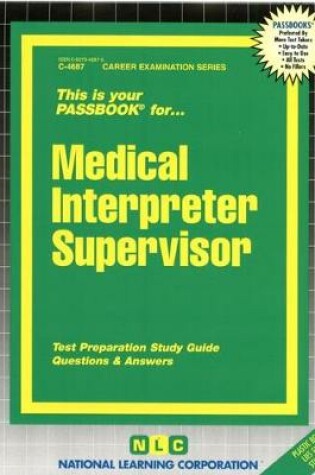 Cover of Medical Interpreter Supervisor