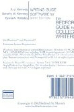 Cover of Cdr Bedford Guide 6e Writing Guide Software