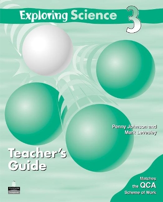 Book cover for Exploring Science Teacher's Guide 3