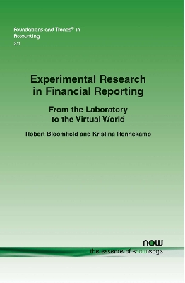 Cover of Experimental Research in Financial Reporting