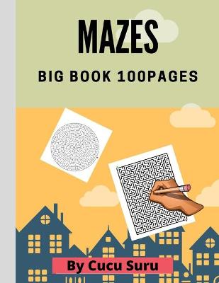 Book cover for MAZES BIG BOOK 100pages