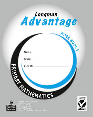 Book cover for Advantage Primary Maths Workbook 5 Nigeria