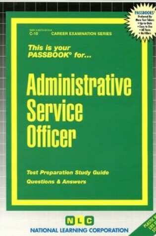 Cover of Administrative Service Officer