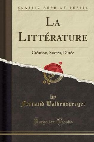 Cover of La Litterature