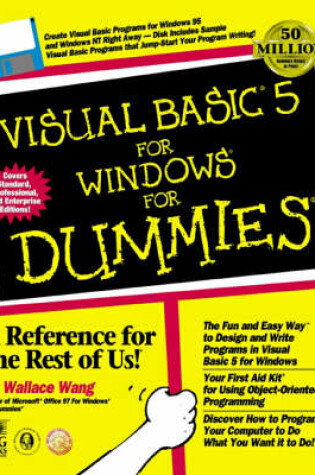 Cover of Visual Basic 5 for Windows For Dummies