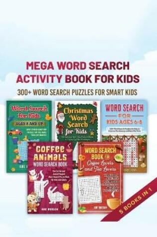 Cover of Mega Word Search Activity Book for Kids