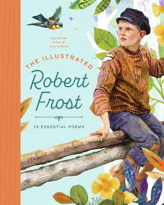 Book cover for The Illustrated Robert Frost