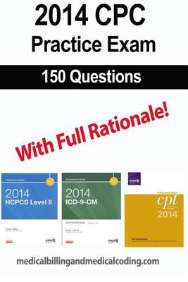 Book cover for CPC Practice Exam 2014