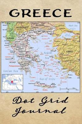 Book cover for Greece Dot Grid Journal